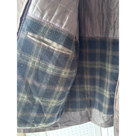Newport Harbor Men's XXL Chore Jacket Coat Brown Barn Canvas Ranch Zip Out Liner